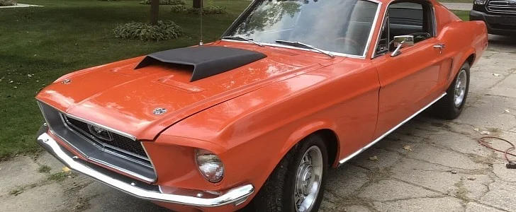 Special Orange 1968 Ford Mustang