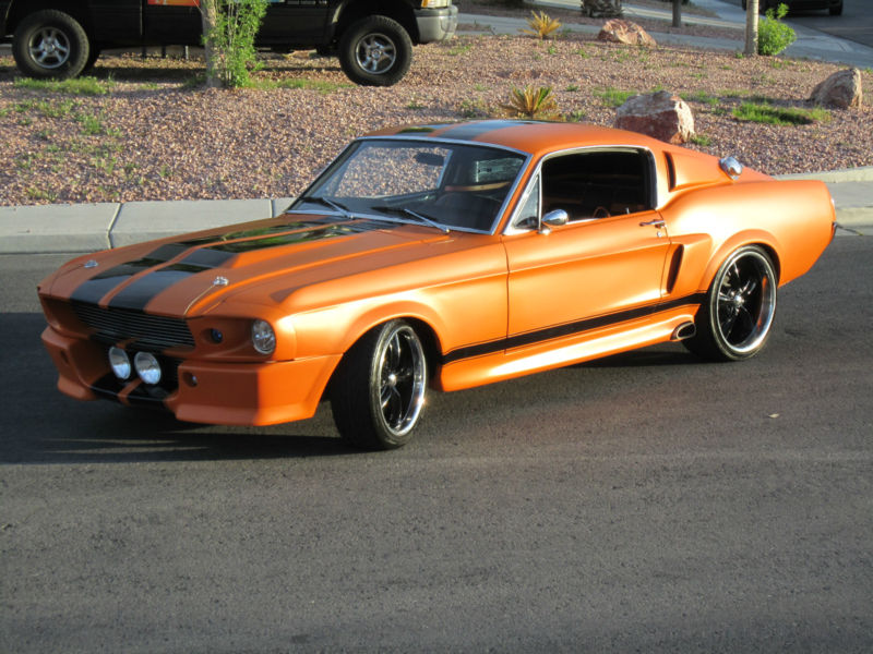 Special Orange 1968 Ford Mustang