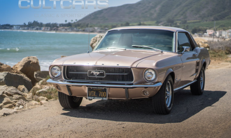Pebble Beige 1967 Ford Mustang
