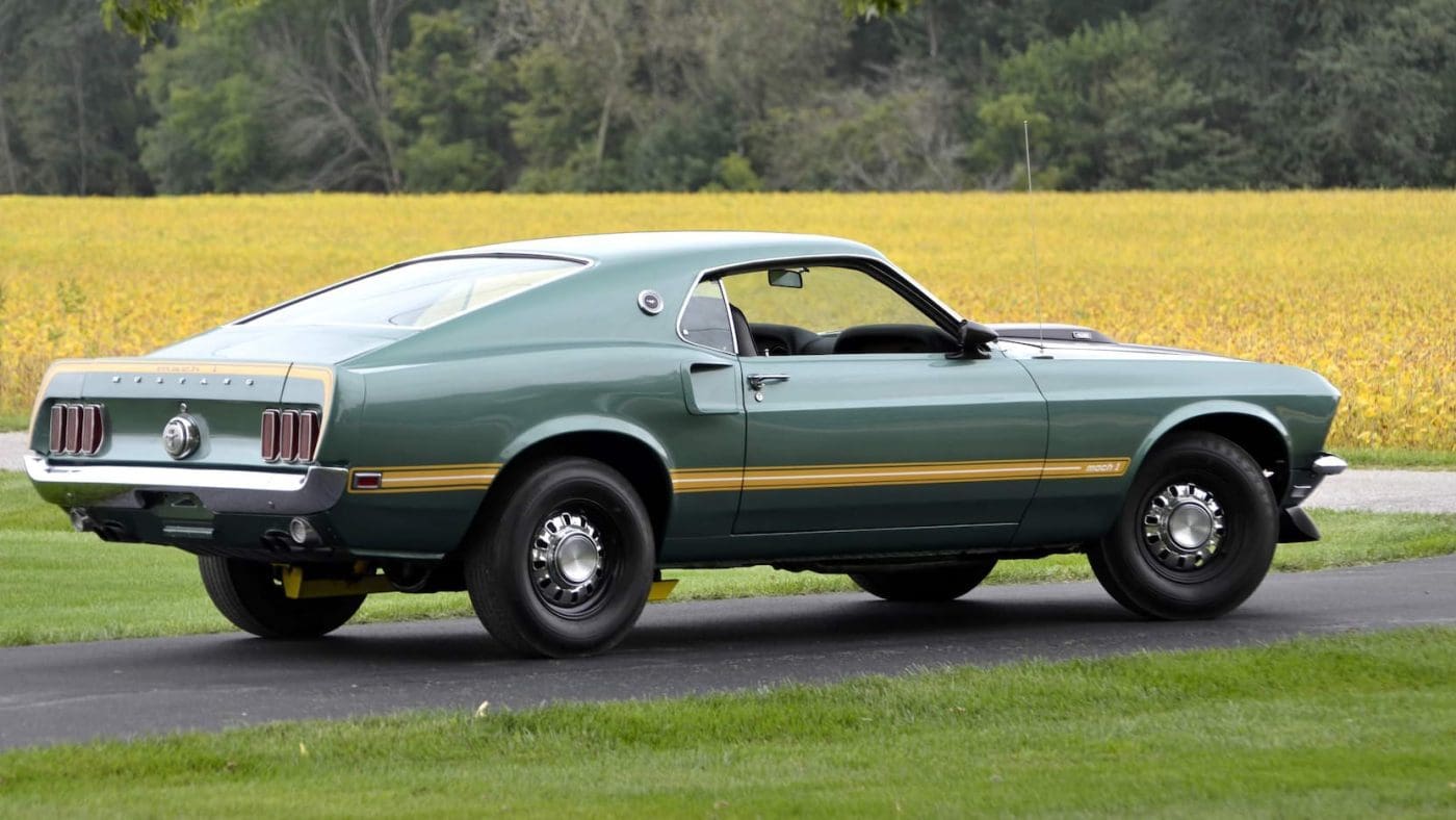 Forest Green 1969 Ford Mustang