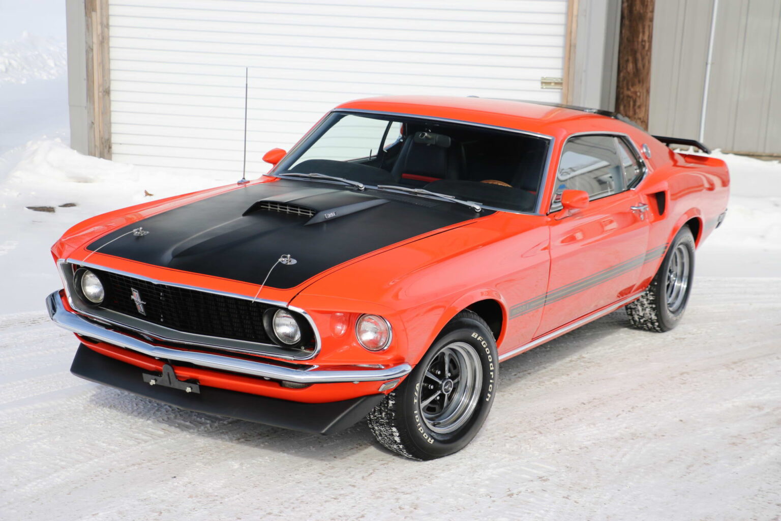 Calypso Coral 1969 Ford Mustang