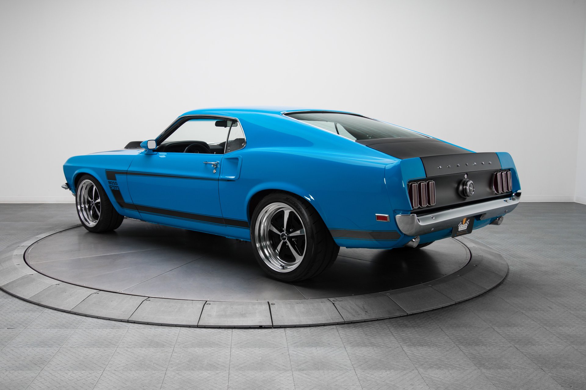 Beatnik Blue 1969 Ford Mustang