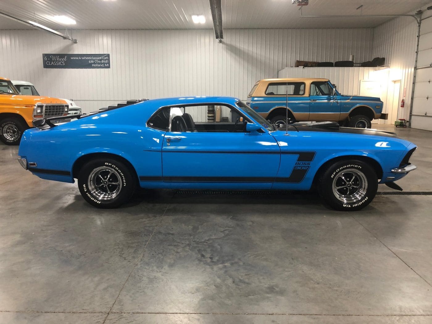 Grabber Blue 1969 Ford Mustang