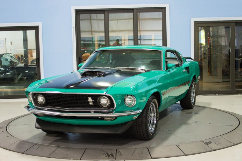 Poppy Green 1969 Ford Mustang