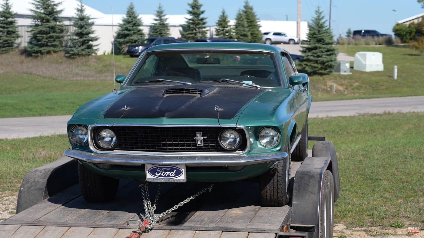 Moss Green 1969 Ford Mustang