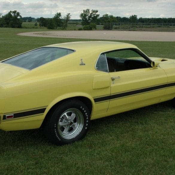 Grabber (Bright) Yellow 1969 Ford Mustang