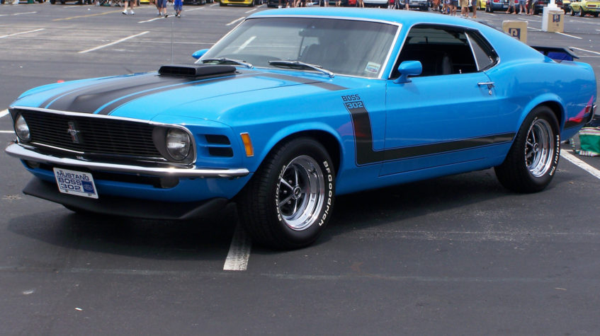 Beatnik Blue 1969 Ford Mustang