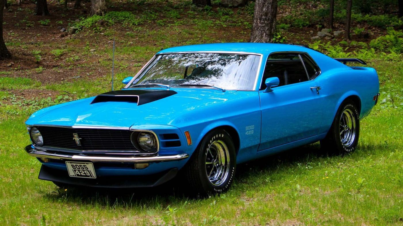 Grabber Blue 1970 Ford Mustang