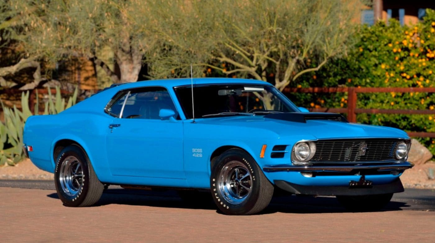 Grabber Blue 1970 Ford Mustang