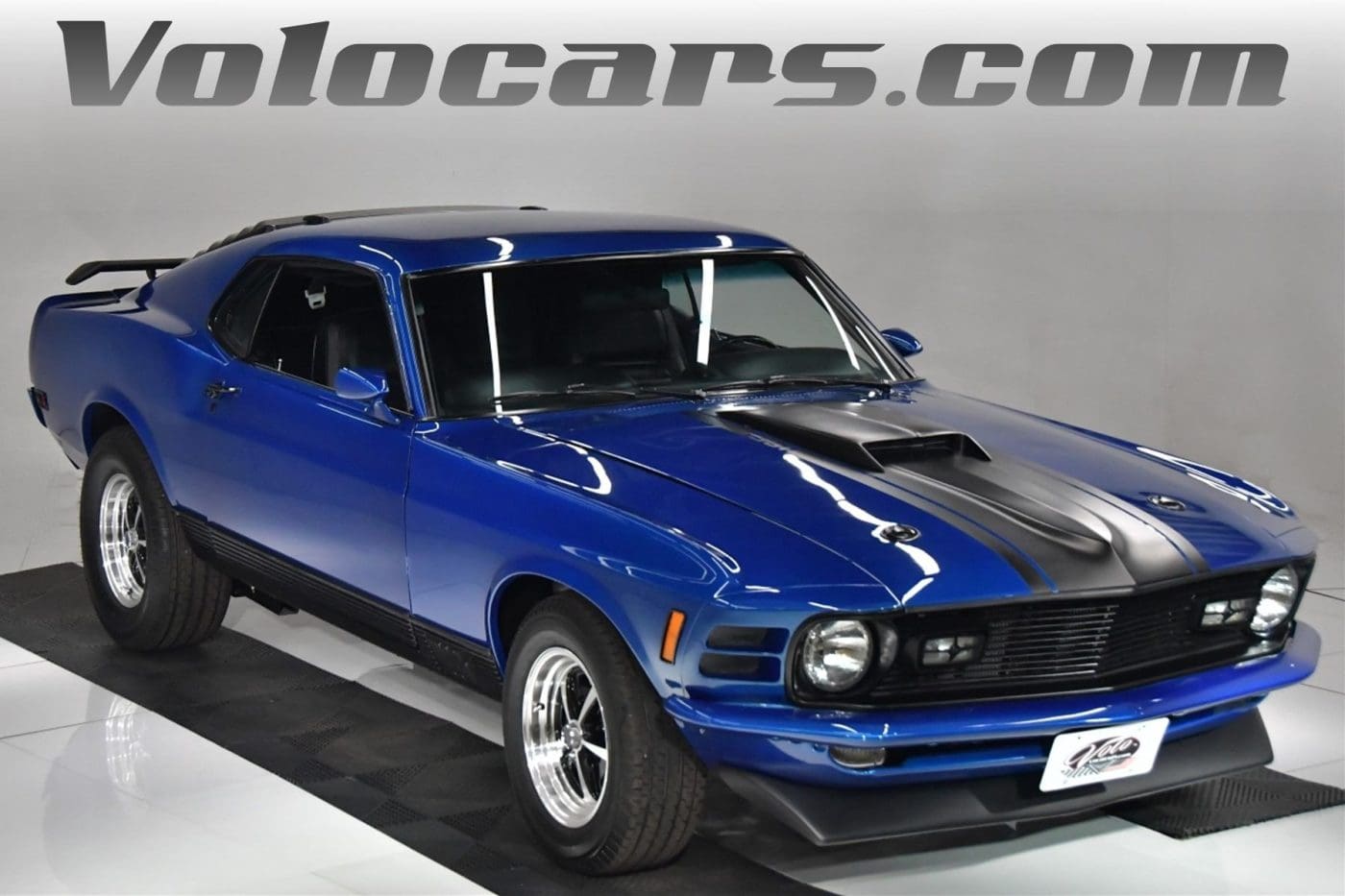 Acapulco Blue 1970 Ford Mustang