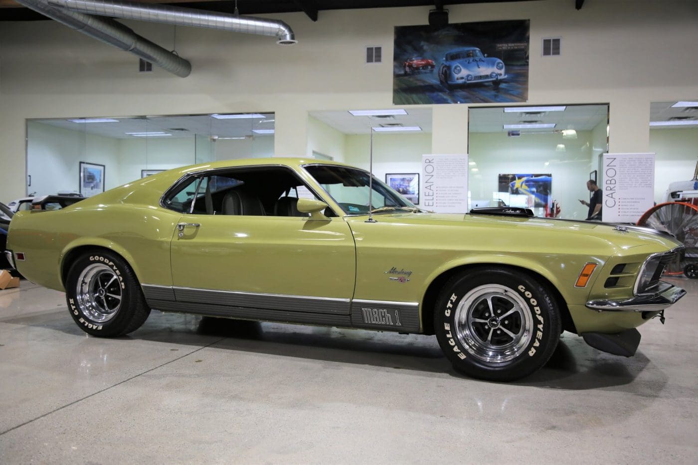 Medium Lime 1970 Ford Mustang