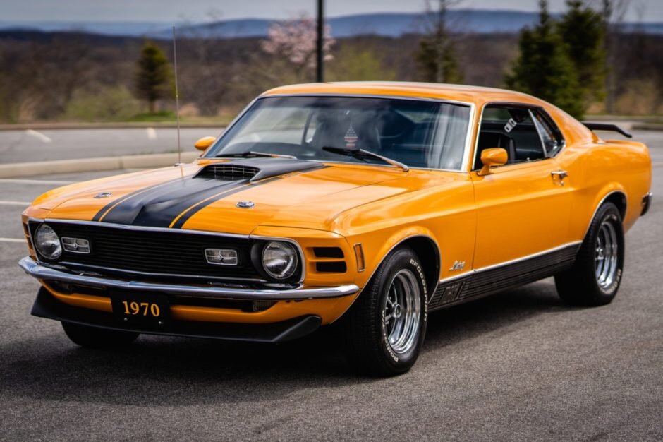 Grabber Orange 1970 Ford Mustang