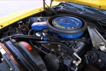 1971 Mustang Super Cobra Jet V8 engine