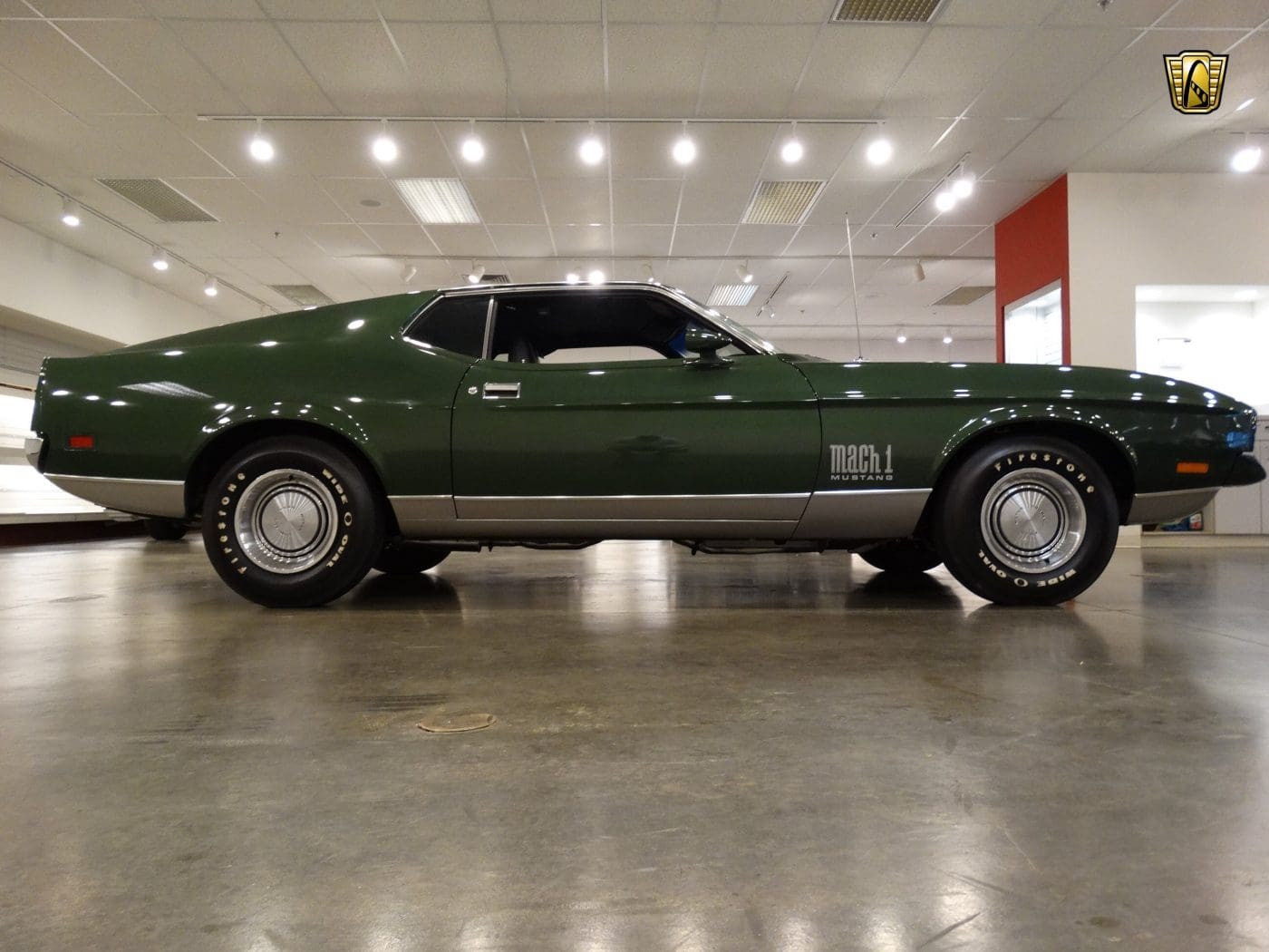 Dark Green 1971 Ford Mustang