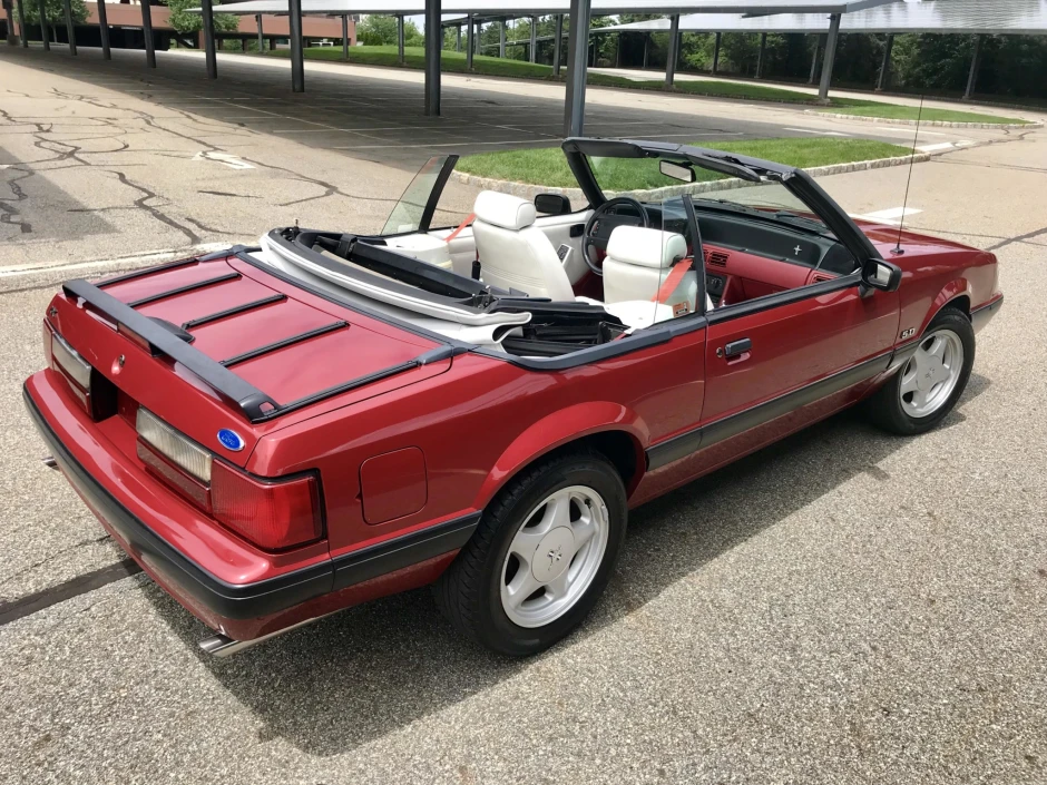 Wild Strawberry 1991 Ford Mustang