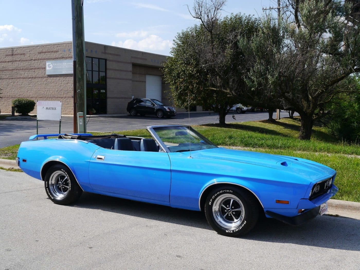 Grabber Blue 1972 Ford Mustang