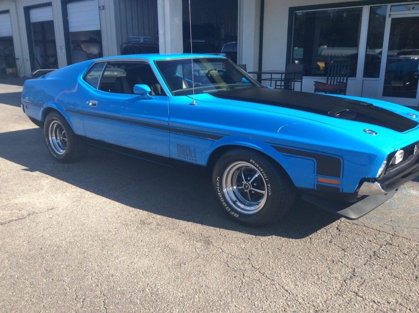 Grabber Blue 1972 Ford Mustang