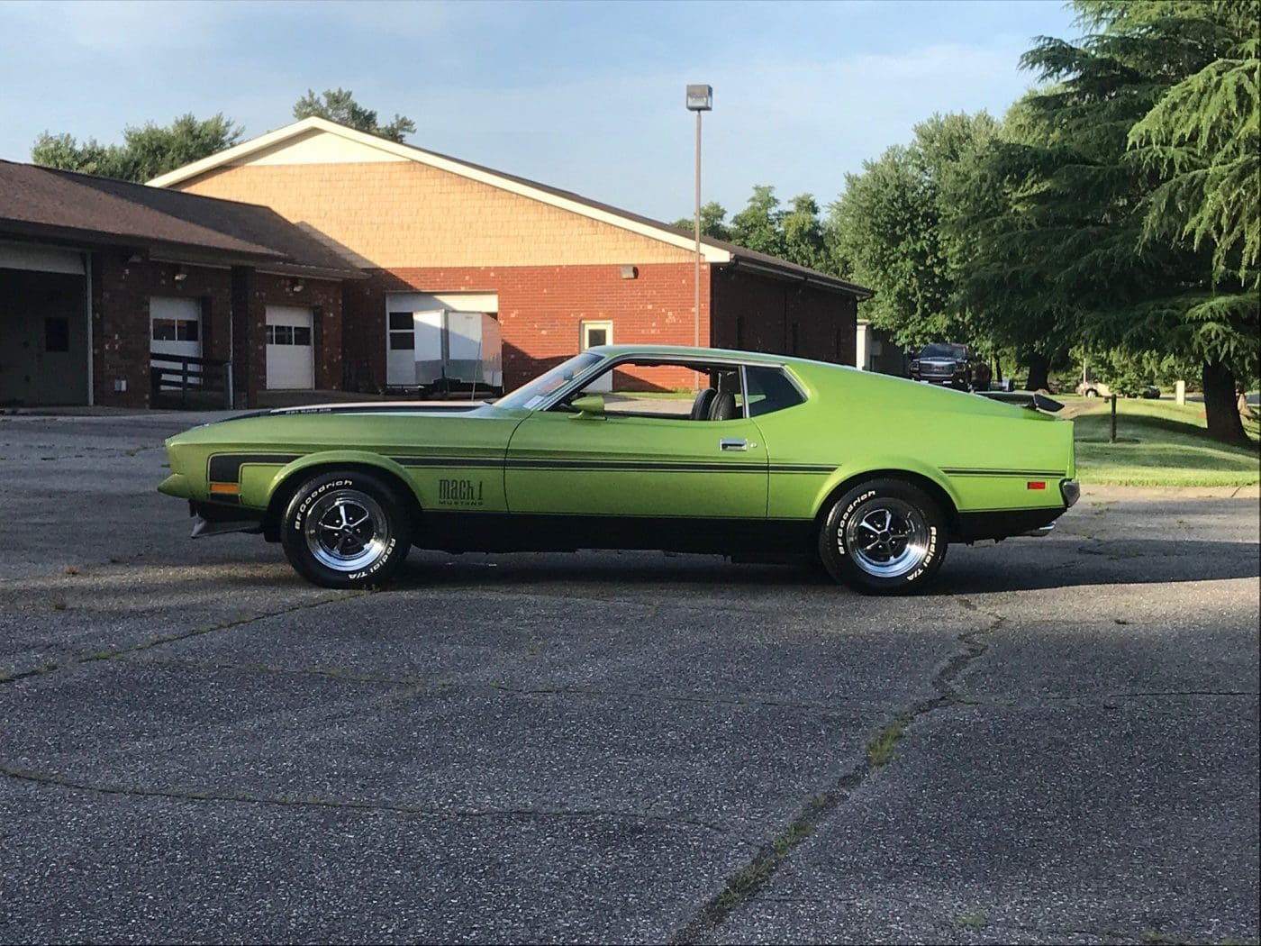 Medium Green 1972 Ford Mustang