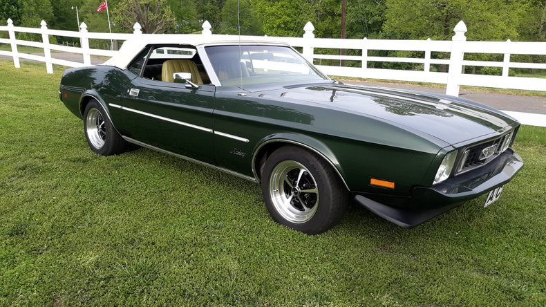 Green Glow (Medium Ivy Bronze) 1974 Ford Mustang