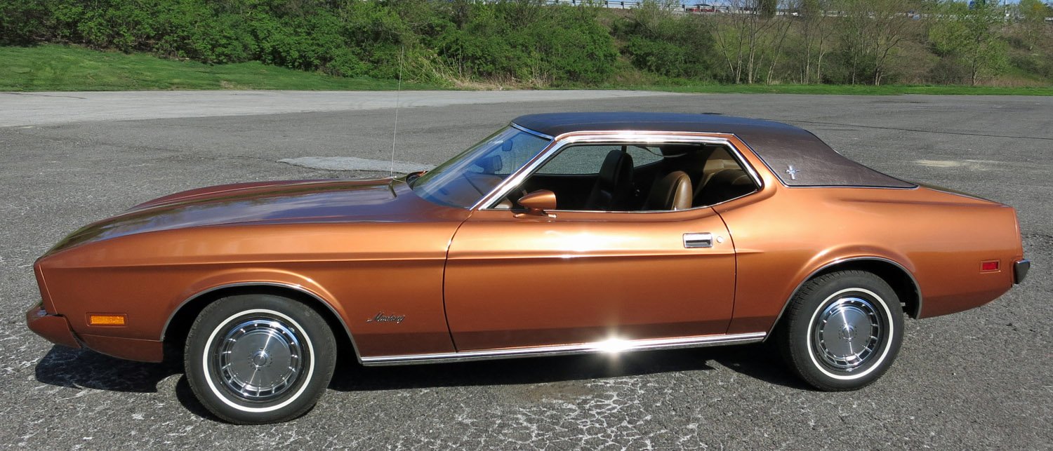 Saddle Bronze 1973 Ford Mustang