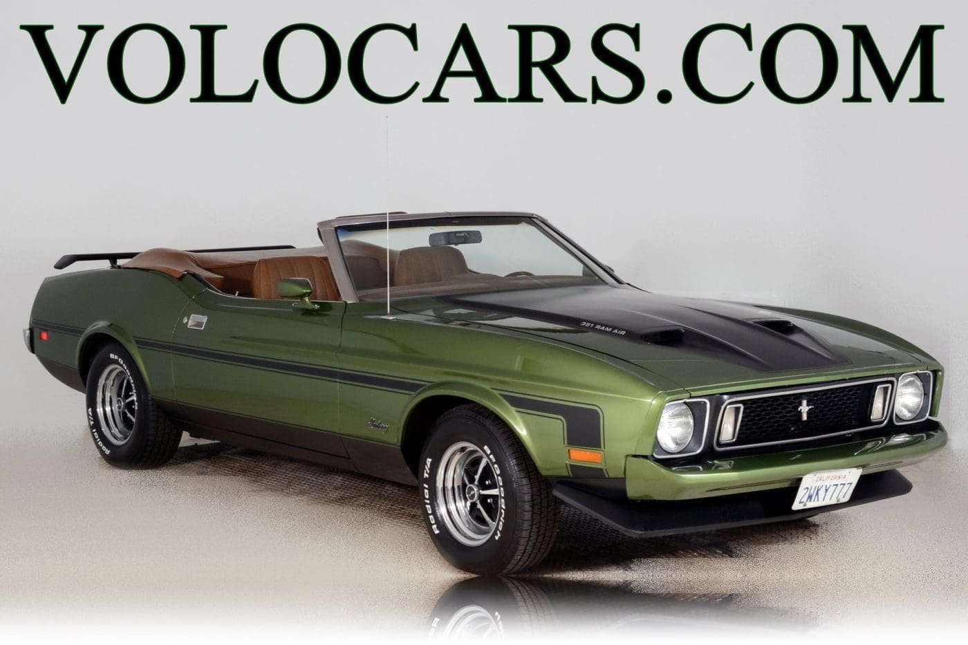 Ivy Glow 1973 Ford Mustang