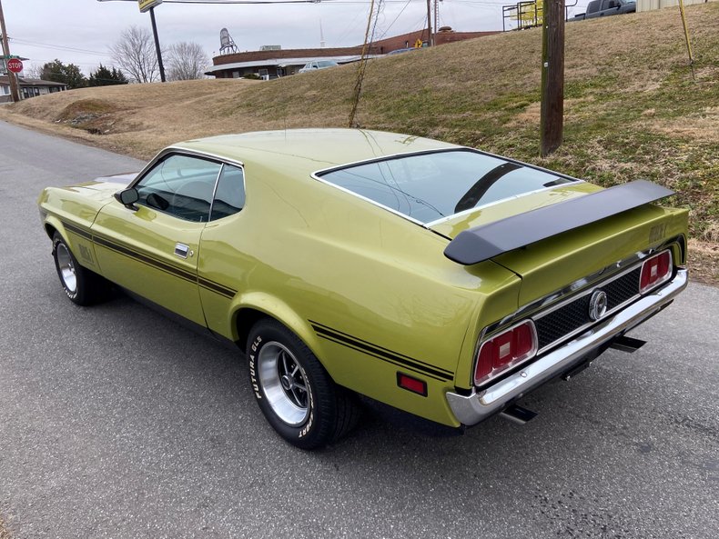 Bright Green Gold 1974 Ford Mustang