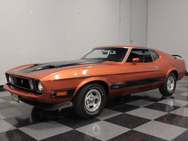 Copper (Medium Chestnut) 1975 Ford Mustang