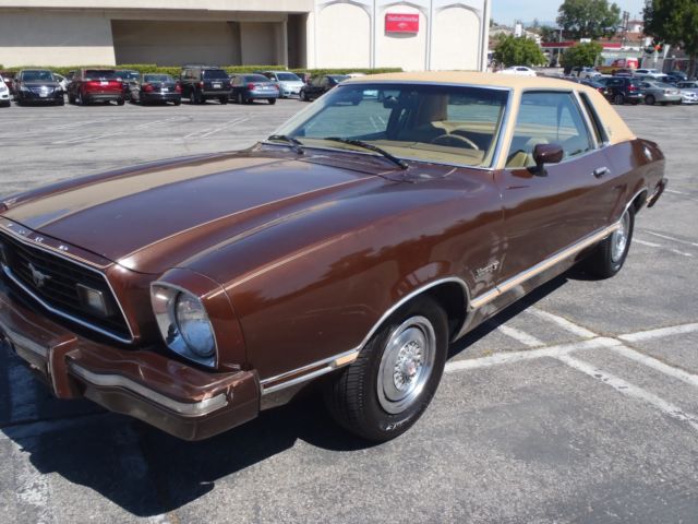 Dark Brown 1976 Ford Mustang