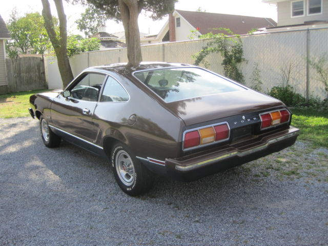 Dark Brown 1975 Ford Mustang