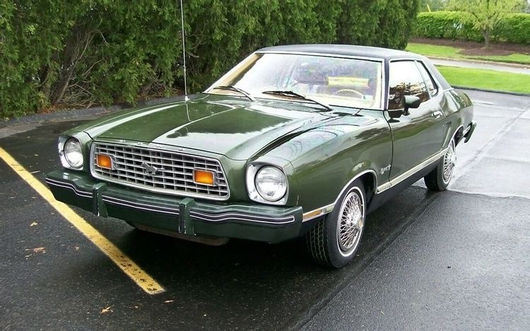 Light Green 1976 Ford Mustang