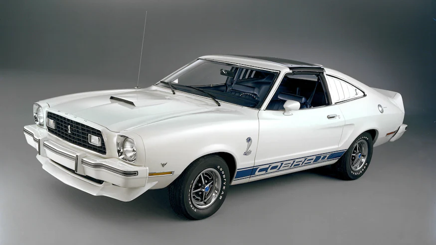 Polar White 1977 Ford Mustang