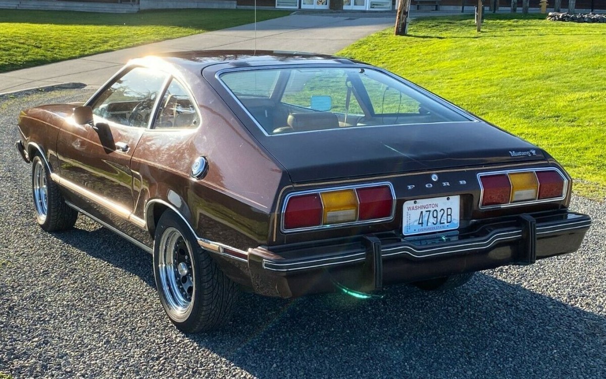 Dark Brown 1977 Ford Mustang