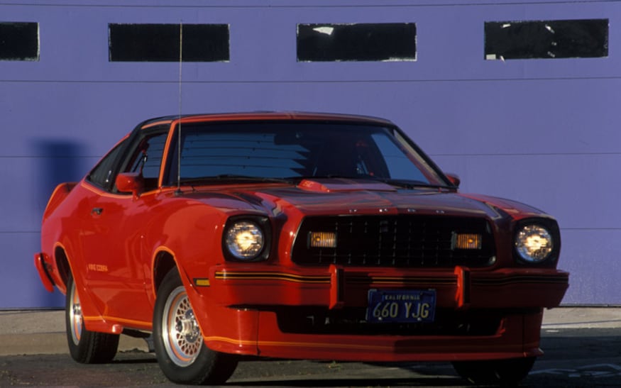 Medium Chestnut 1978 Ford Mustang