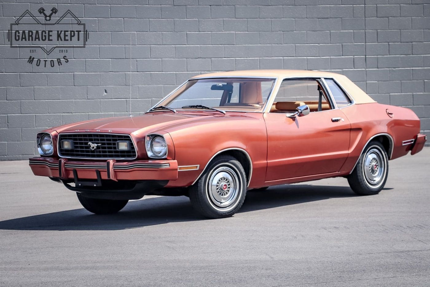 Medium Chestnut 1978 Ford Mustang