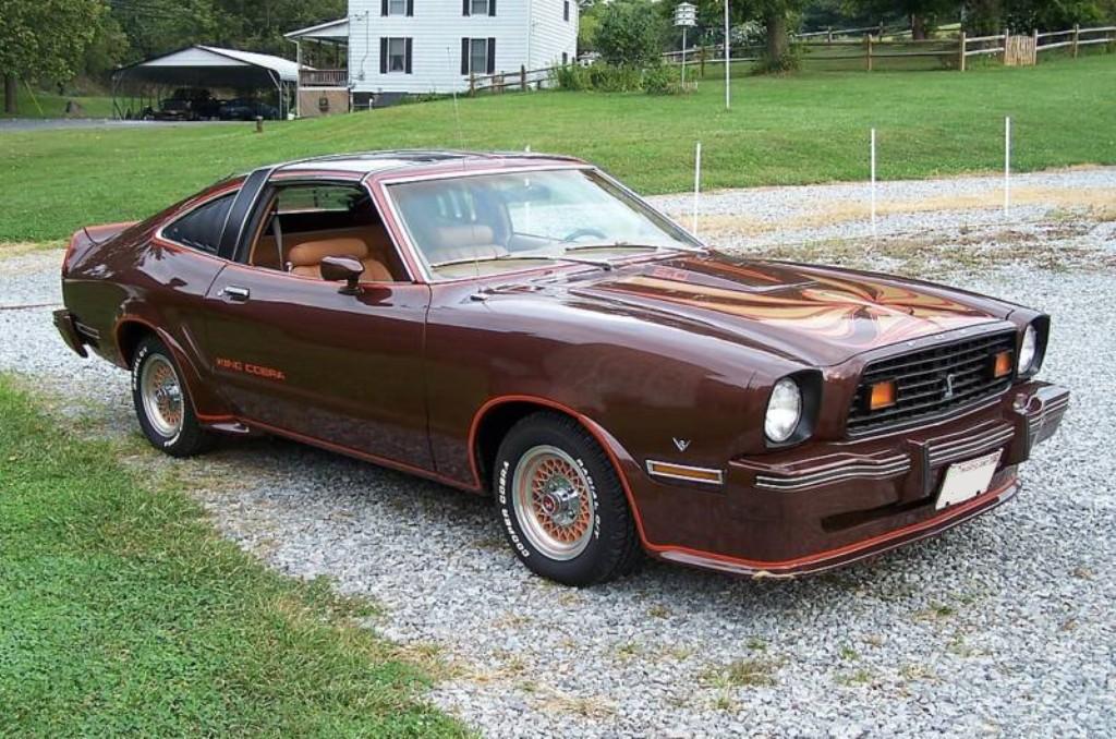 Dark Brown 1978 Ford Mustang