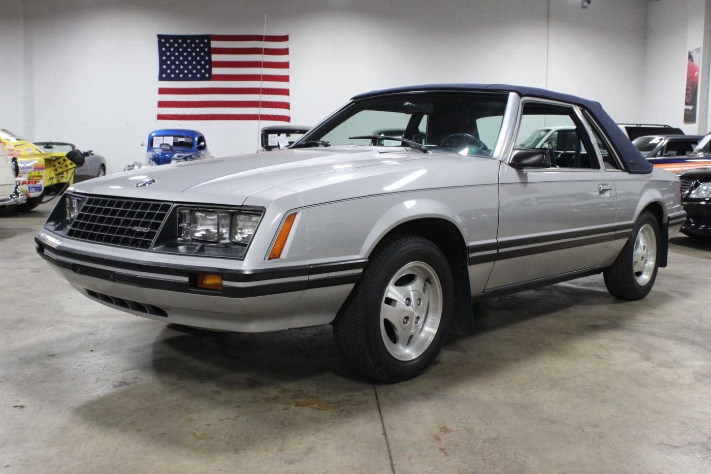 White 1979 Ford Mustang