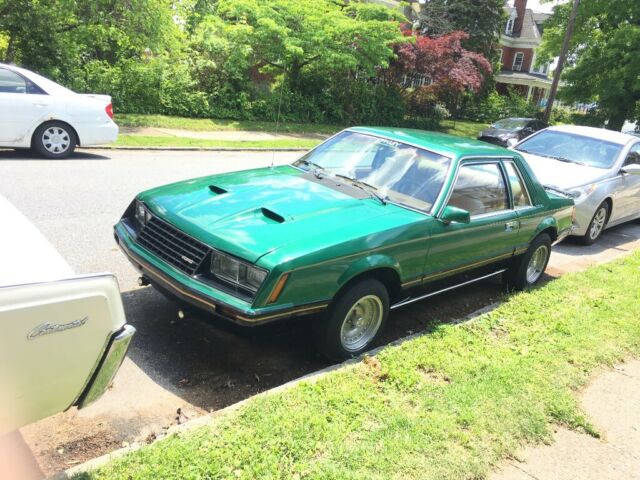 Dark Jade 1979 Ford Mustang