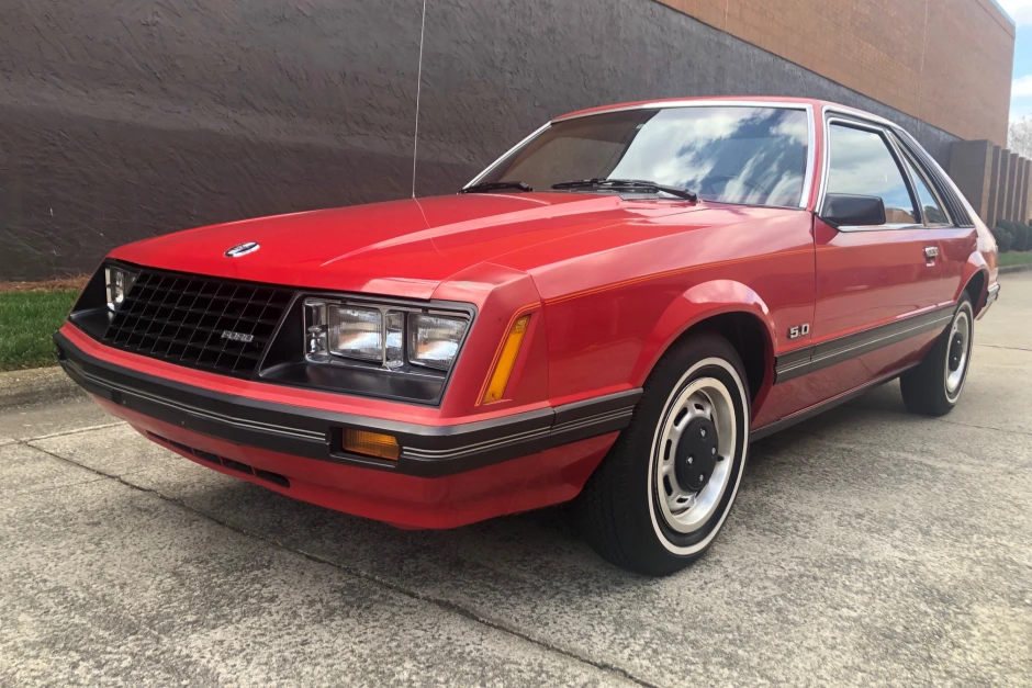 Medium Red 1979 Ford Mustang