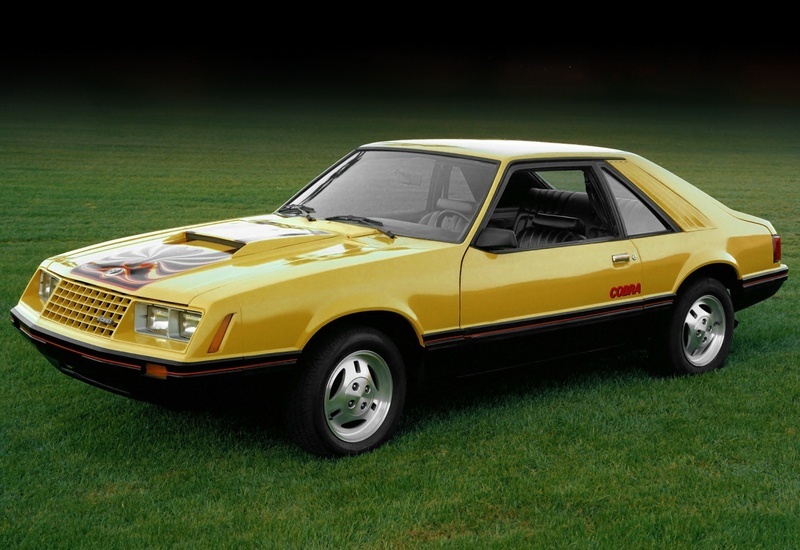 Bright Yellow 1979 Ford Mustang