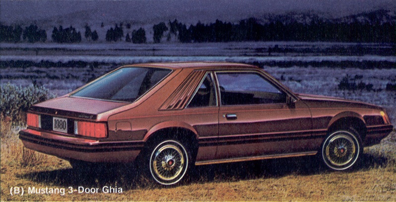 Chamois Glow 1980 Ford Mustang
