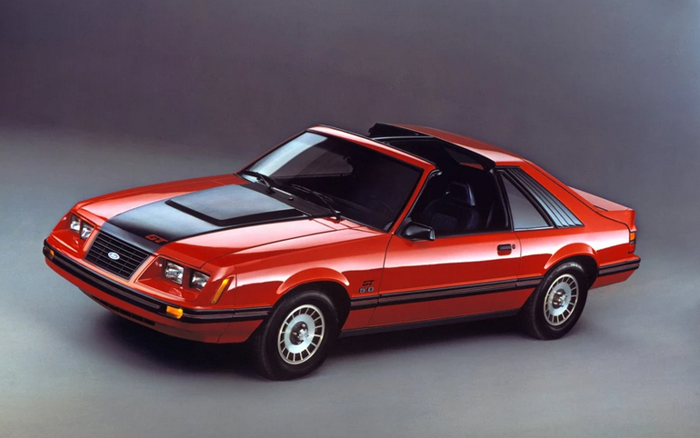 Bright Bittersweet 1983 Ford Mustang