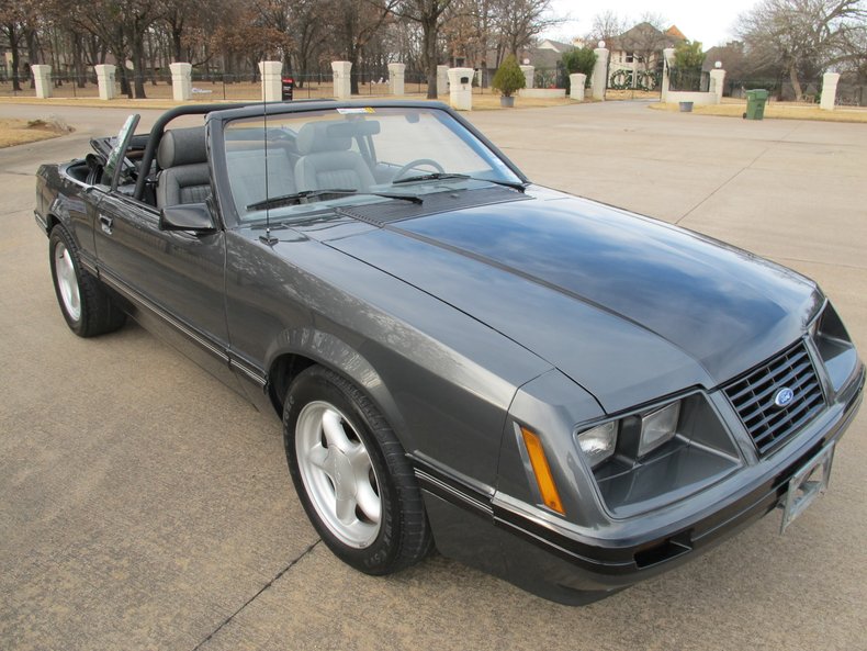 Dark Charcoal 1984 Ford Mustang