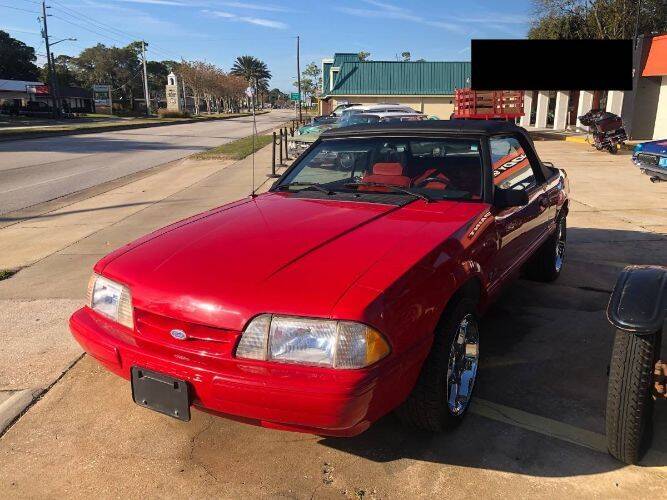 Bright Red 1983 Ford Mustang