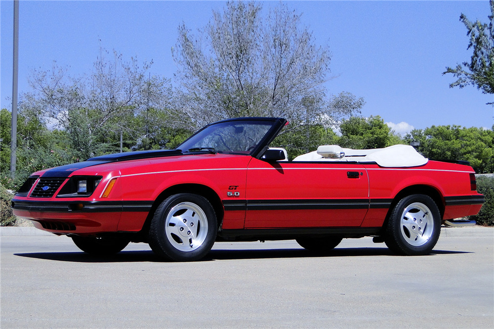 Bright Bittersweet 1983 Ford Mustang