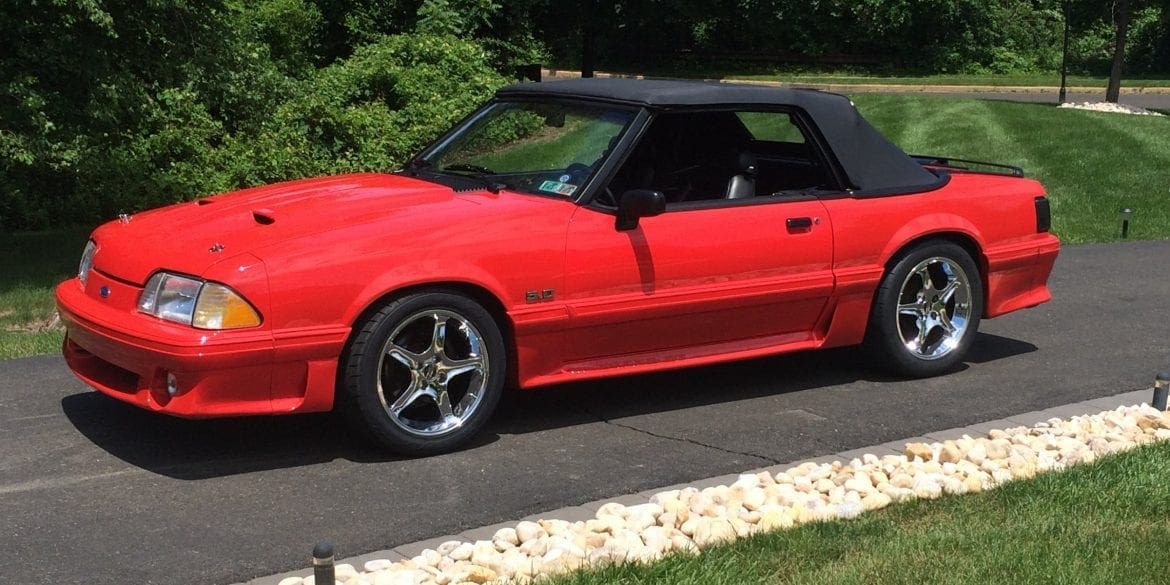 1990 Mustang Color Information