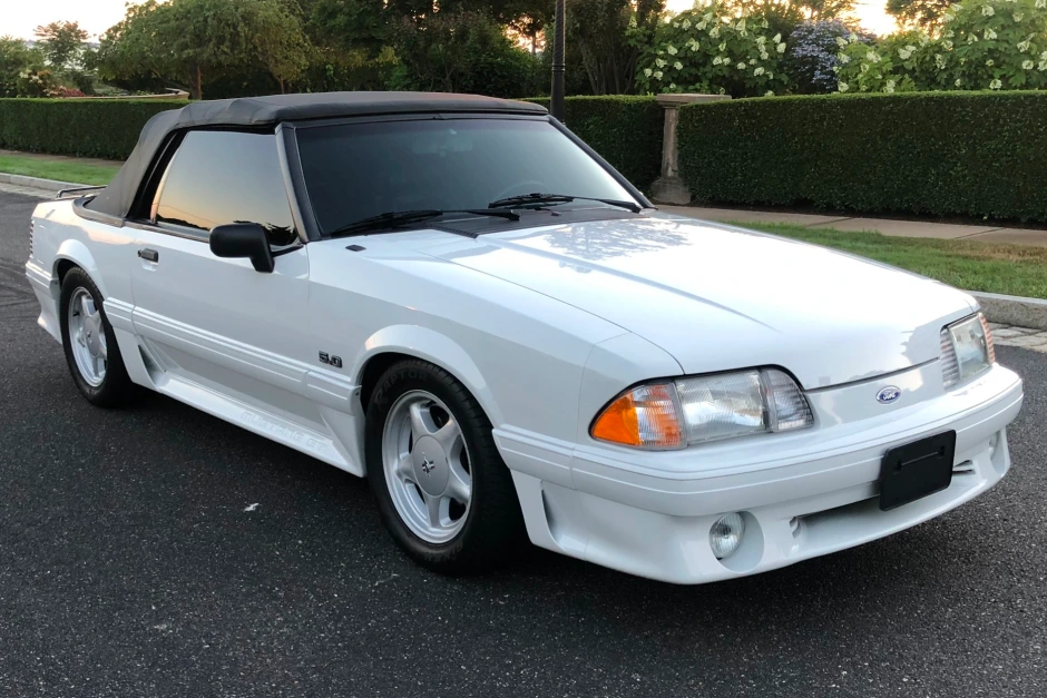 Titanium Frost 1991 Ford Mustang