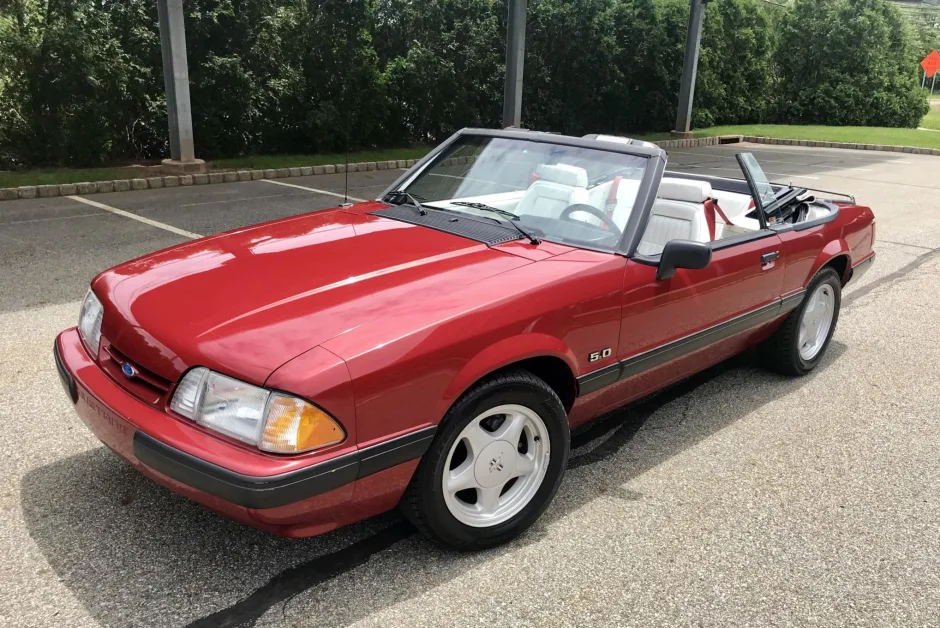 Wild Strawberry 1991 Ford Mustang