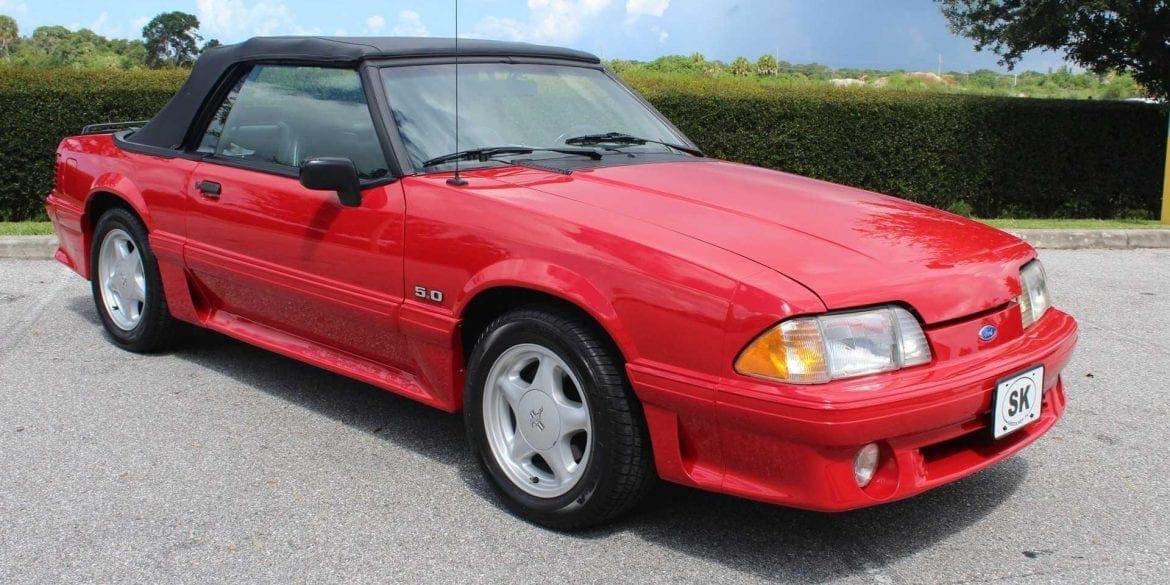 1992 Mustang Color Information