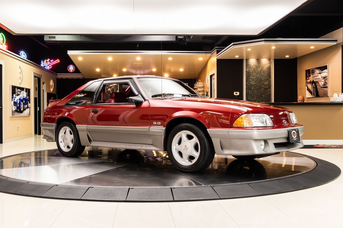 Wild Strawberry 1992 Ford Mustang