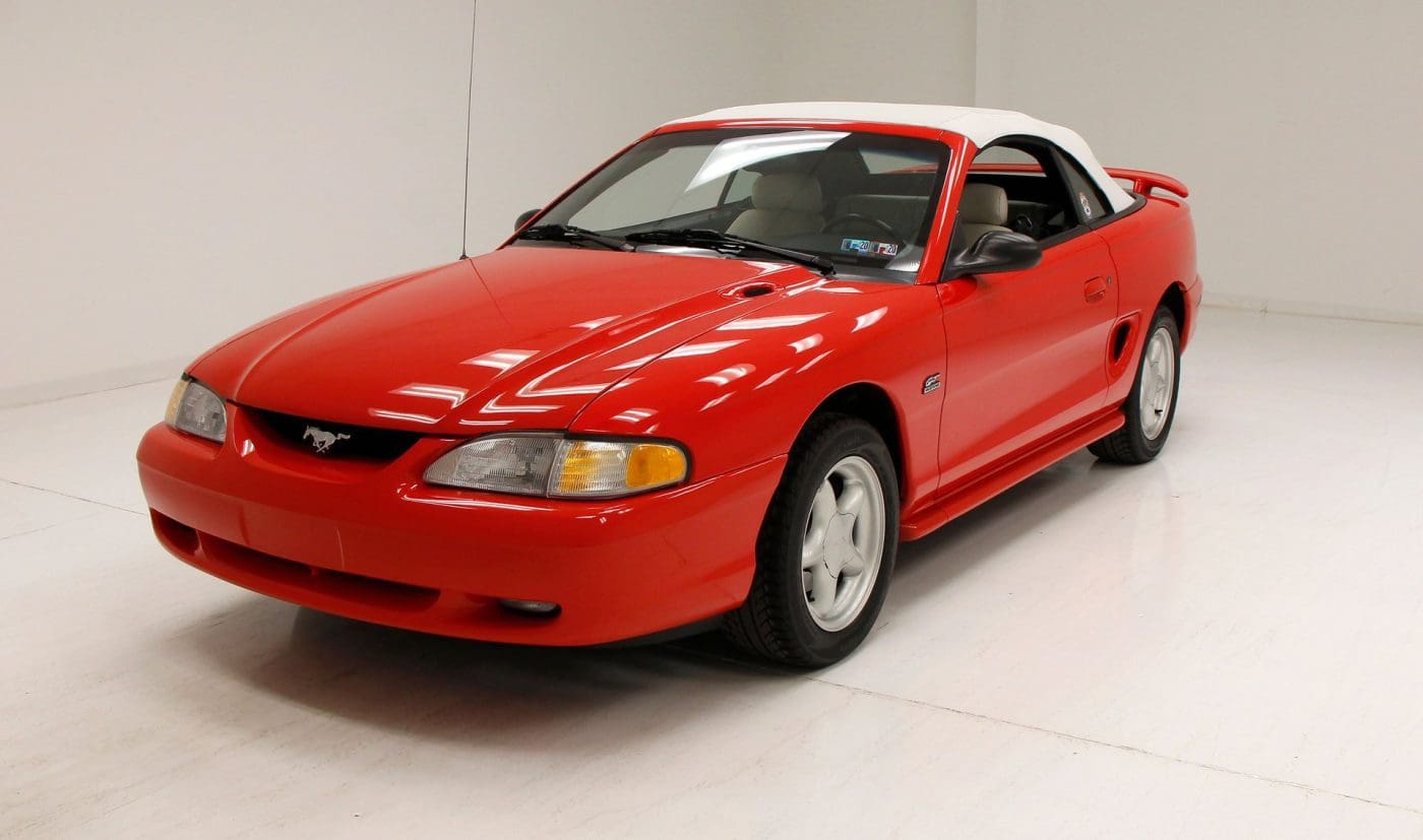 Vibrant Red 1994 Ford Mustang